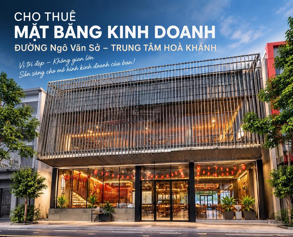 Cho thuê nhà 2 tầng ngô văn sở ngang 10 mét