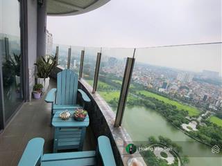 Bán căn hộ 05 hoa hậu n01t8 tầng cao, view hồ điều hòa, sông hồng cực đẹp, ban công rộng, full kính