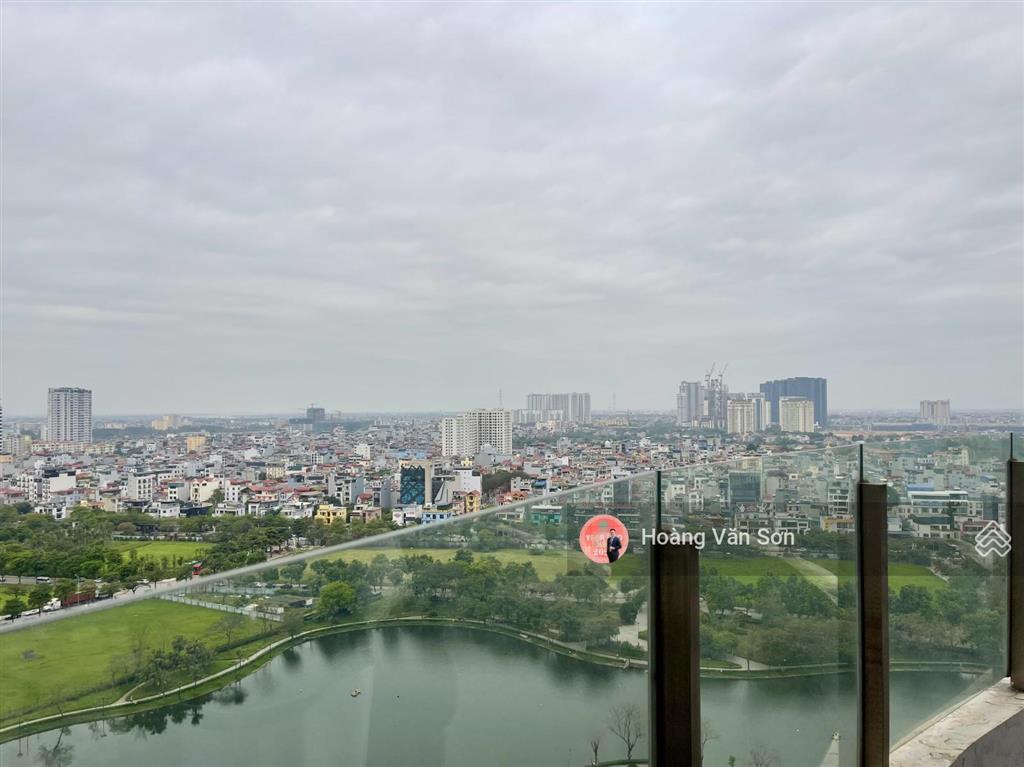 Bán căn hộ 04 hoa hậu n01t8 tầng 16, view hồ điều hòa, sông hồng cực đẹp, ban công rộng, full kính