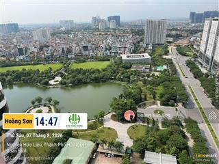 Cho thuê căn góc 126.8m2 n01t7 han jardin, 3 logia, 3 mặt thoáng đối lưu gió thoáng mát tự nhiên