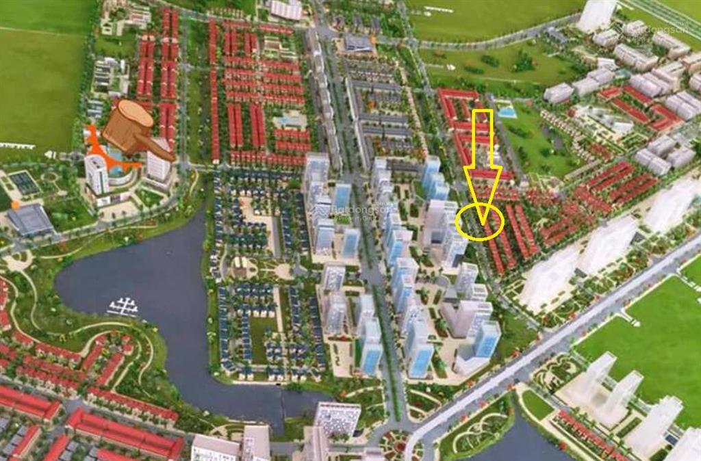 Bán biệt thự 372m2, đường 25m, sát 24 tòa chung cư, vị trí kinh doanh