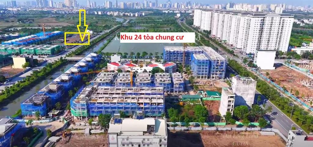 Bán biệt thự 372m2, đường 25m, sát 24 tòa chung cư, vị trí kinh doanh