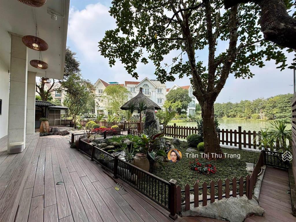 Biệt thự đơn lập hoa lan 381m view vườn hoa lớn và ngã ba sông vinhomes riverside