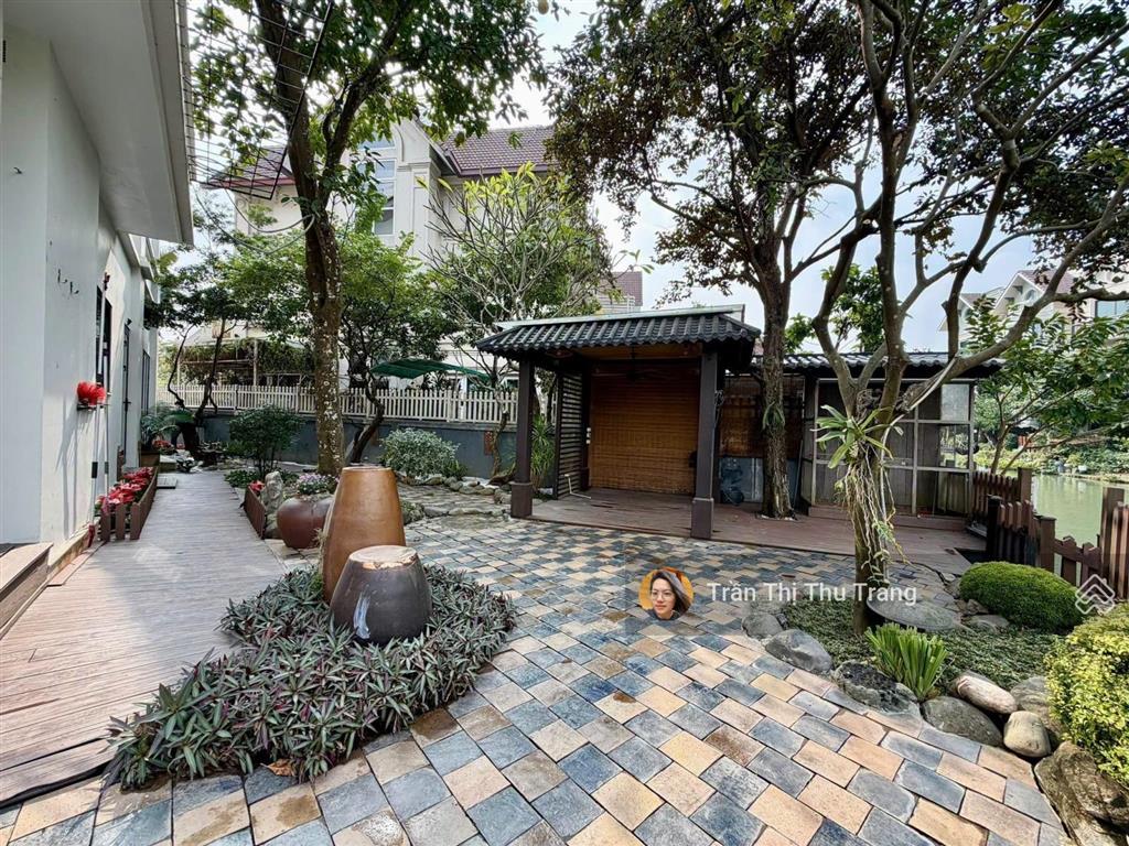 Biệt thự đơn lập hoa lan 381m view vườn hoa lớn và ngã ba sông vinhomes riverside