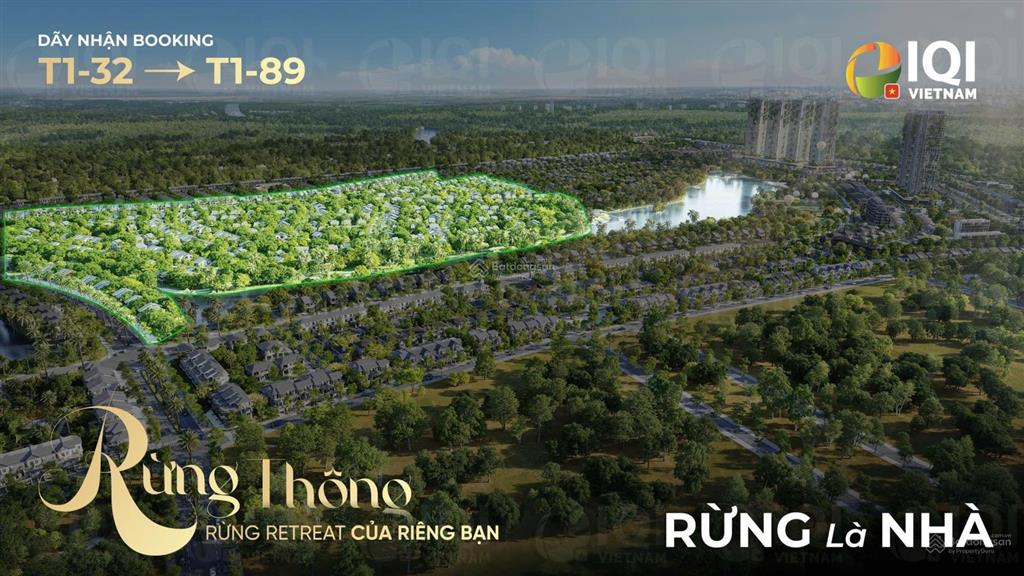 Rừng thông  dòng biệt thự rừng đặc biệt của eco retreat  từ 15.9 tỷ / căn