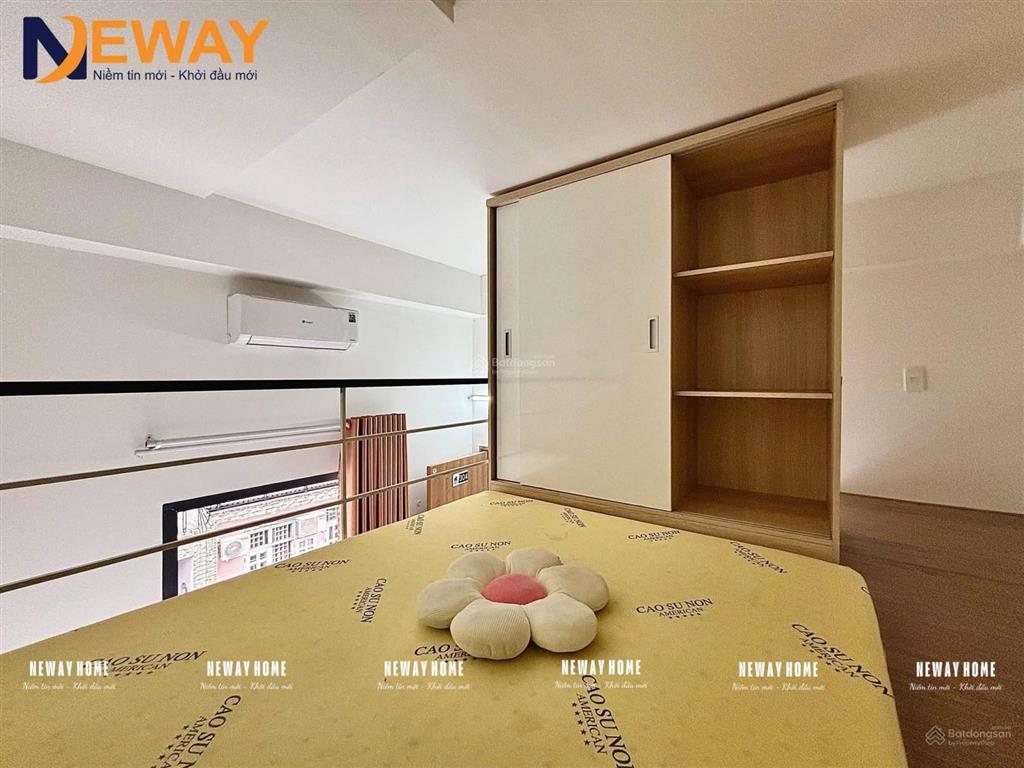 Cho thuê căn hộ có gác sẵn nội thất ngay chợ bình thới, quận 11