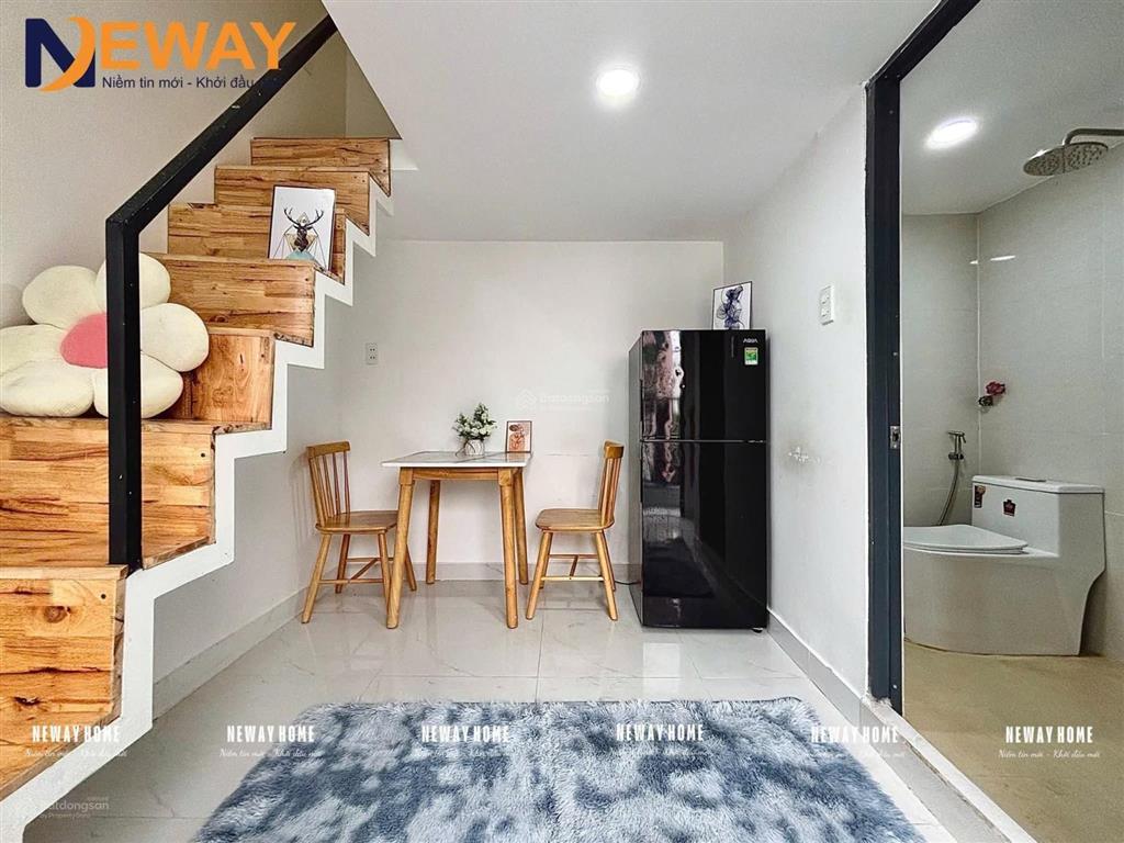 Cho thuê căn hộ có gác sẵn nội thất ngay chợ bình thới, quận 11