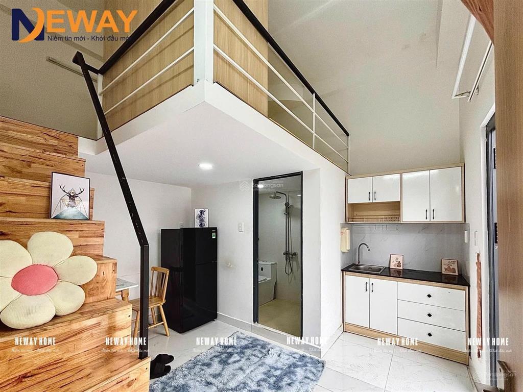 Cho thuê căn hộ có gác sẵn nội thất ngay chợ bình thới, quận 11