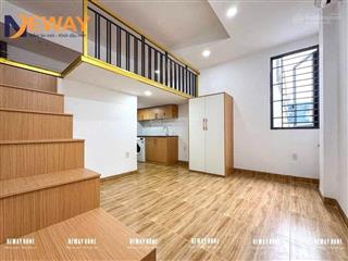 Căn hộ duplex gác cao cửa sổ trời full nội thất máy giặt riêng ngay trường chinh  etown cộng hòa