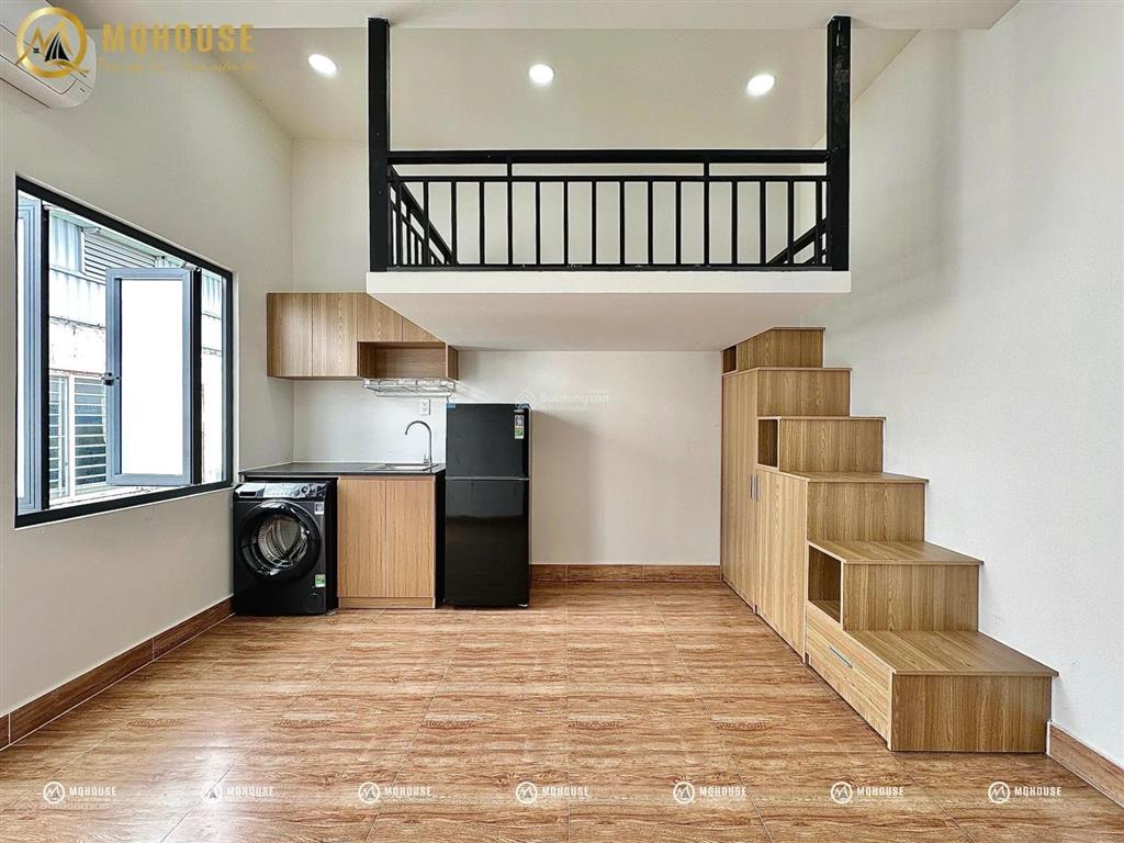 Căn hộ có gác ban công full nội thất  ngay kcn tân bình  tây thạnh  trường chinh