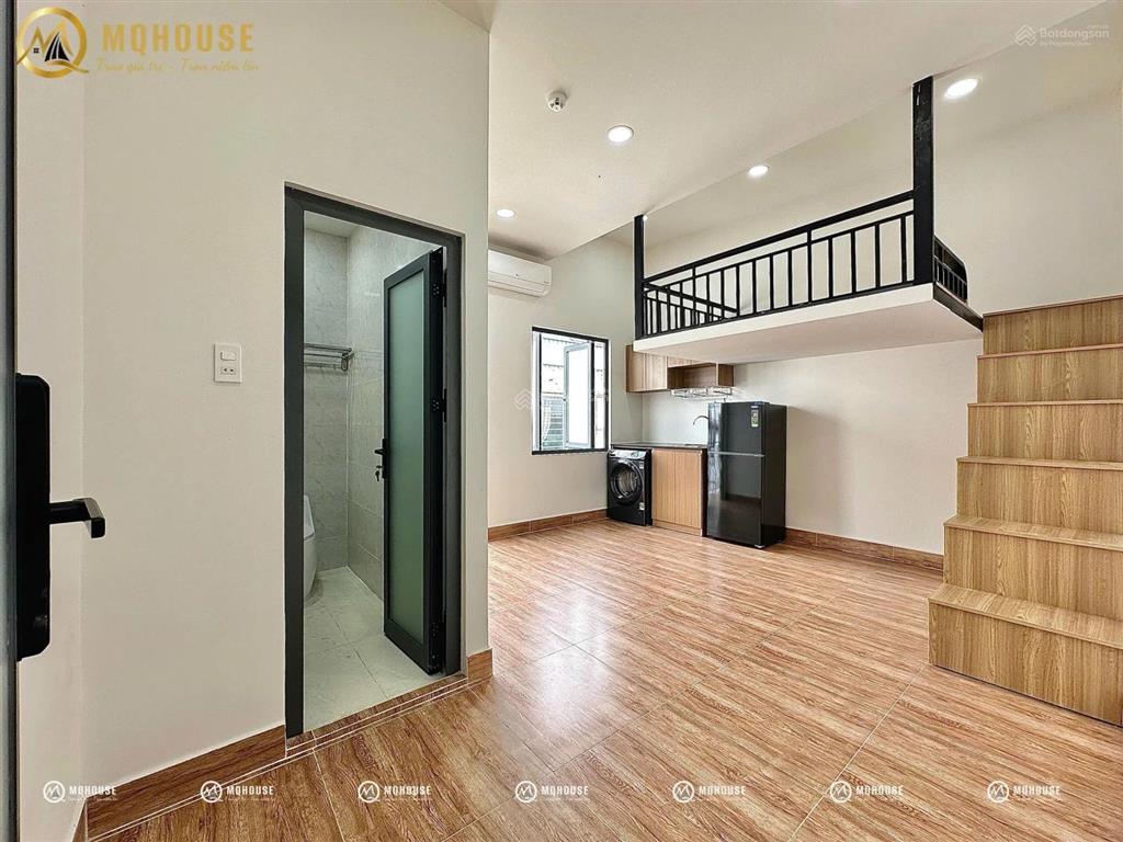 Căn hộ có gác ban công full nội thất  ngay kcn tân bình  tây thạnh  trường chinh