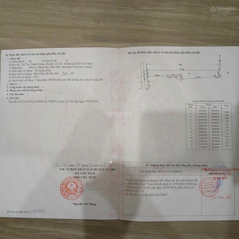 Bán nhanh tài sản dòng tiền  dãy trọ 21 phòng + 481m². đất thổ cư  tân thạnh đông, củ chi