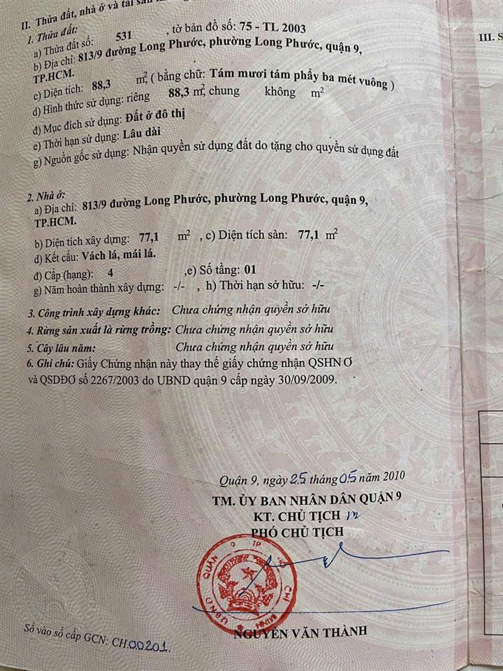 Đẹp xuất sắc! bán nhà riêng tại long phước, giá 6 tỷ. ngang 8m x dài 12m