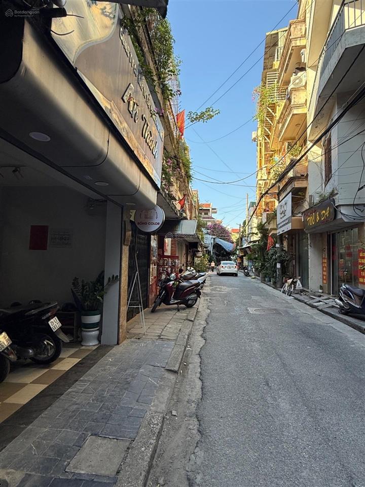 Mặt ngõ hồ đắc di  vị thế độc tôn ô tô tránh ngõ thông sân rộng để xe  kinh doanh đỉnh 69m²/24tỷ.