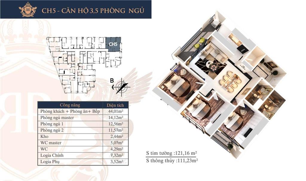 Cần bán gấp căn góc 3pn  111.4m2 toà hateco laroma chùa láng ở ngay, full nội thất, sẵn sổ lâu dài