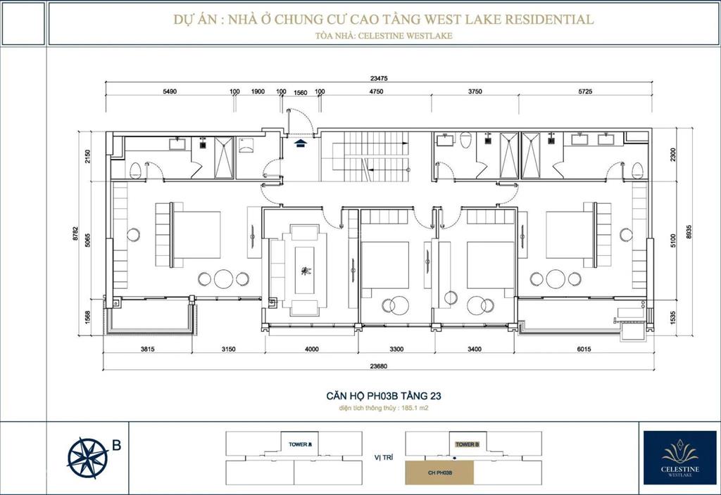 Sở hữu căn hộ penthouse 377m² sản phẩm siêu hiếm nhìn trọn vẹn hồ tây chuẩn sống đỉnh cao