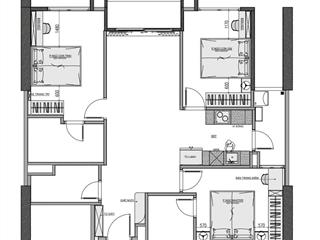 Chính chủ bán gấp căn góc 01 viha complex  97m2 (3pn+1)  ban công đn