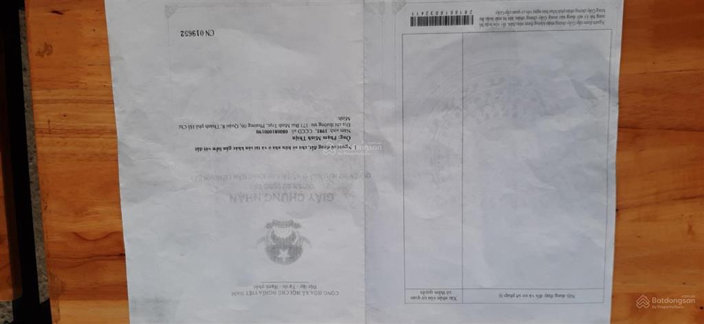 Bán đất odt kèm nhà cấp 4 mái ngói khung thép