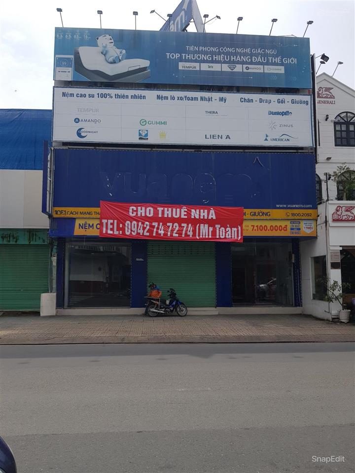 Cho thuê nguyên căn 1051  1053 cmt8 ngang lớn 12m