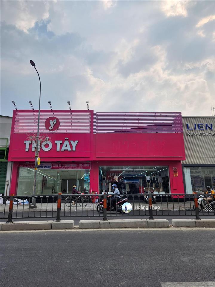 Cho thuê nhà mt đường quang trung, gò vấp. dt 5x25m 2 tầng. giá 40tr.  0901 686 ***. mr thao