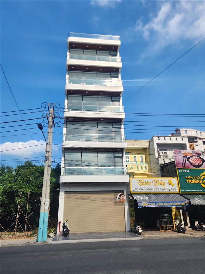 Cho thuê nhà mt đặng văn bi, dt 5,5x25, 1 hầm 7 tầng, nhà mới 100% giá rẻ.  0901 686 ***