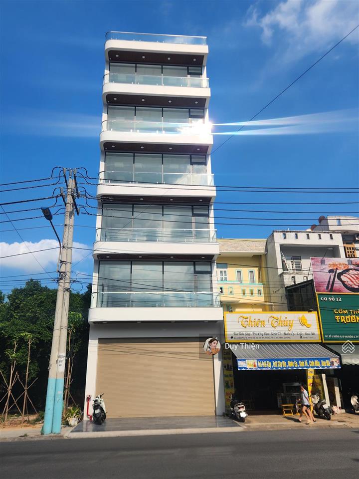 Cho thuê nhà mt đặng văn bi, dt 5,5x25, 1 hầm 7 tầng, nhà mới 100% giá rẻ.  0901 686 ***