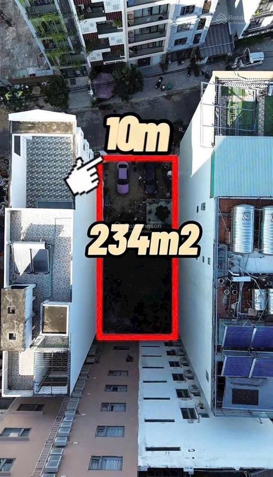 Bán cặp đất đường an đồn 5, an hải bắc, sơn trà.  diện tích đất 234m² ngang 10m.