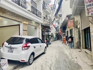 Bán đất hoàng mai (cũ), phân lô hoàng mai, ngõ thông, lô góc 2 mặt ngõ ô tô tránh, 1 ngoặt ra phố