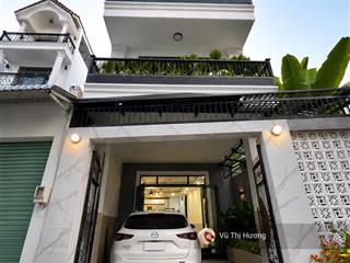 Đường xe hơi 6m  7m x 20m  4 tầng  shr chuẩn