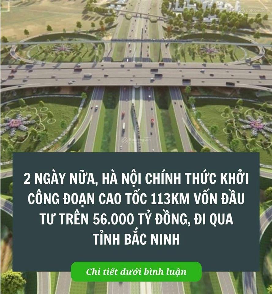 Bán đất tại đình tổ, thuận thành, bắc ninh, 46 triệu/m2, 85.6m2, giá siêu hời