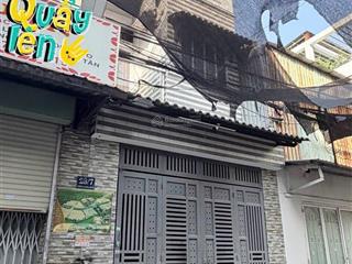 2 mặt tiền đường xe tải 6m thông. dt 4x17. nhà đúc kiên cố. ngay đường gò xoài. giá 6 tỷ