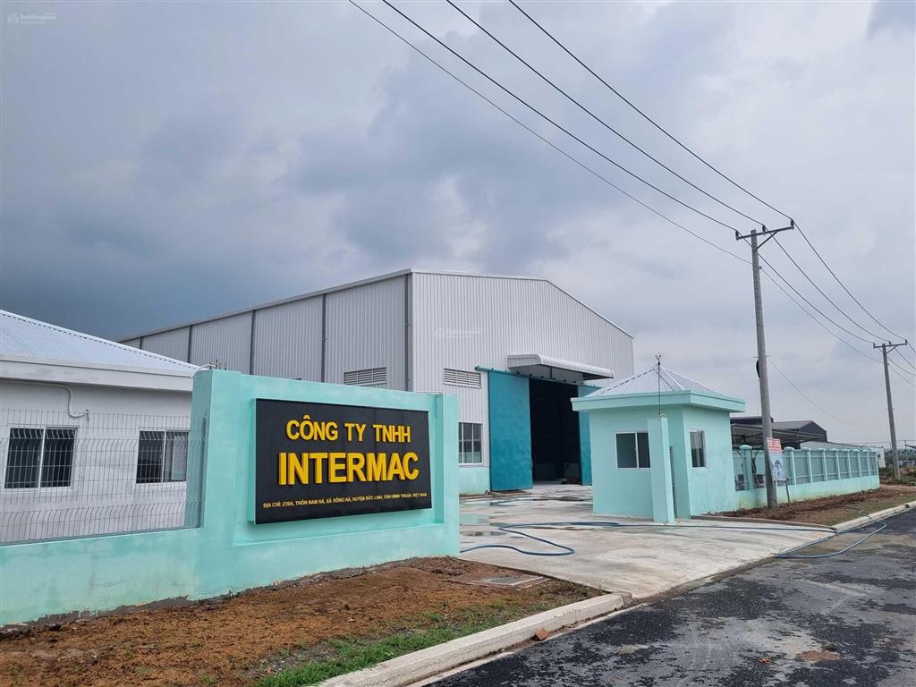 Bán đất làm nhà xưởng sản xuất kcn đông hà, đức linh bình thuận, diện tích 4000m2