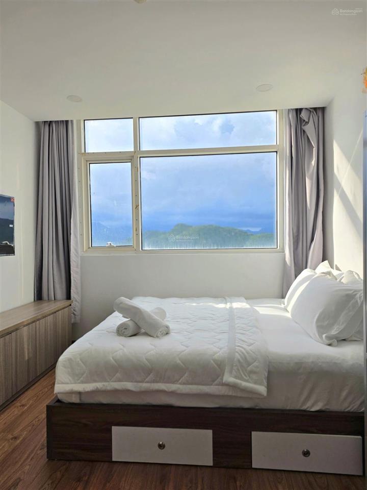 Cho thuê căn hộ 2 phòng ngủ, 2 wc mường thanh 04 trần phú, view sông, full nội thất mới