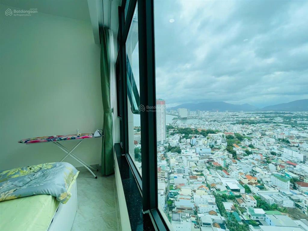 Cho thuê căn hộ 2 phòng ngủ, 2 wc mường thanh viễn triều nha trang, view xéo biển, hd 3  6 tháng