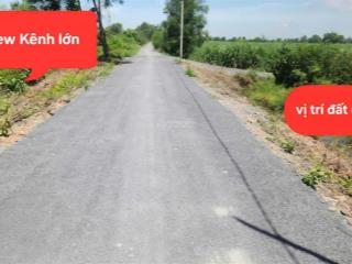 Chính chủ bán đất sẵn sổ giá rẻ mặt tiền kênh mới thạnh lợi