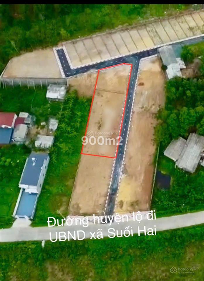 Chính chủ bán nhanh 900m2 full thổ cư 2 mặt tiền trung tâm bất bạt  ba vì