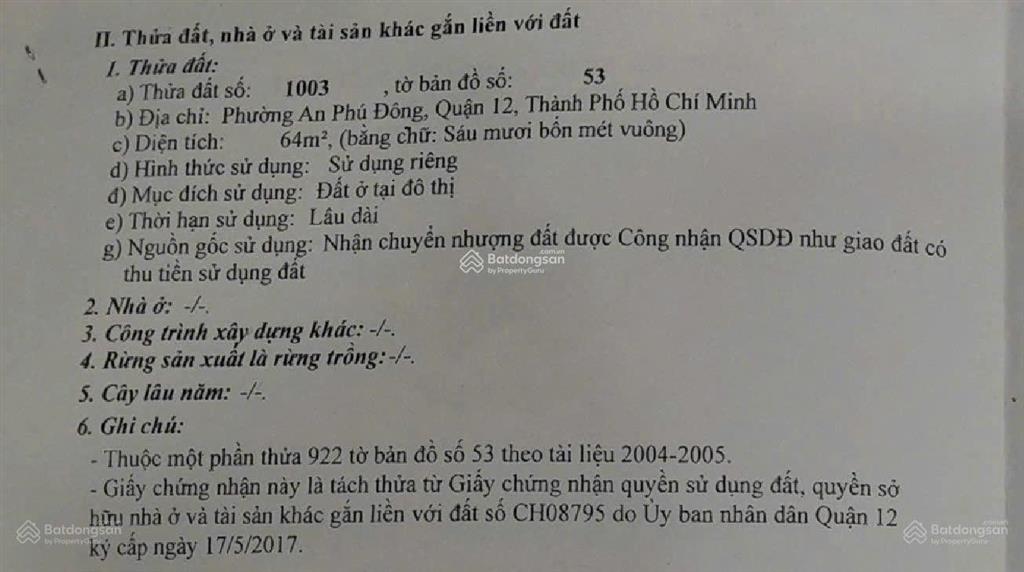 Chính chủ bán đất sổ sẵn full tiện ích trung tâm vườn làian phú đông