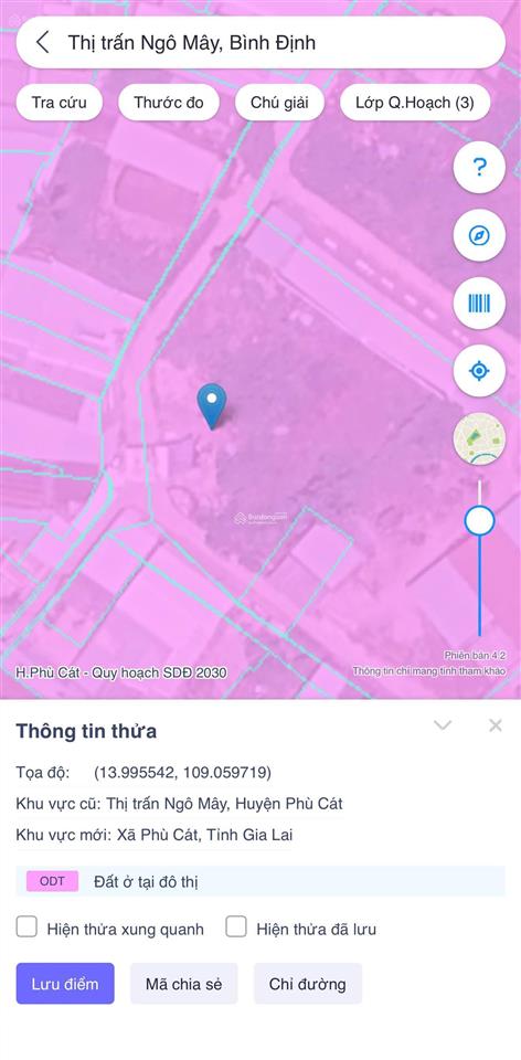 Chính chủ bán 488,9m2 đất sẵn sổ trung tâm thị trấn ngô mây full tiện ích