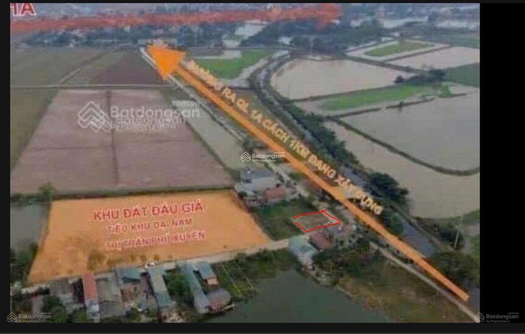 Chính chủ bán 90m2 đất lô góc trung tâm phú xuyên  ngay ql1a