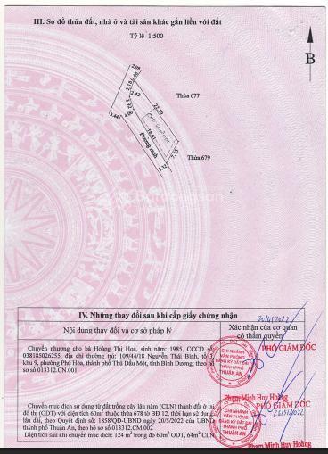 Chính chủ bán đất sẵn sổ đường ôtô tới đất tại thuận anbình dương