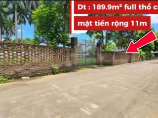 Nhỉnh 20tr sở hữu ngay 190m2 đất full thổ cư tại cnc hòa lạc