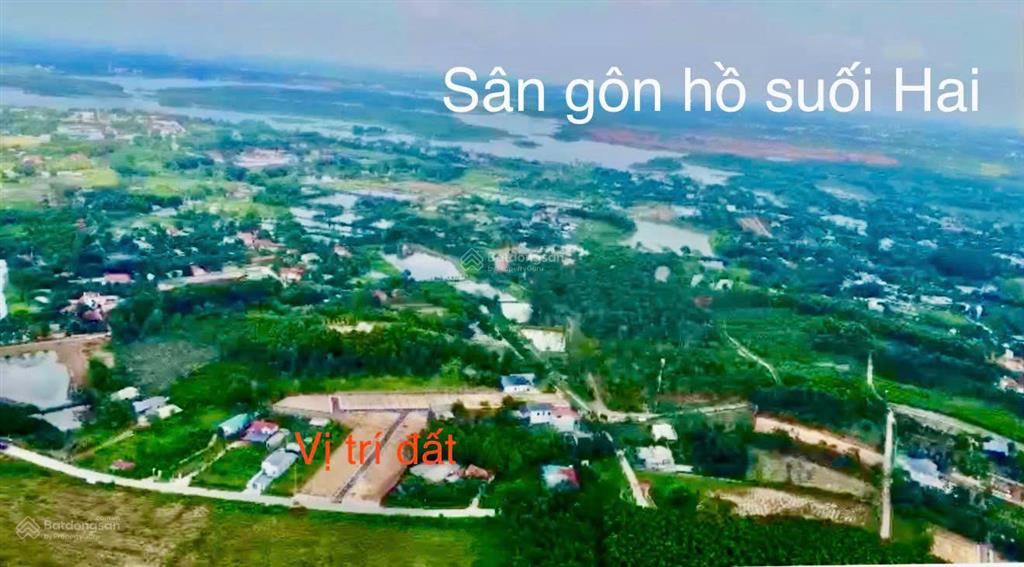 Chính chủ bán nhanh lô đất liền kề full thổ cư 3 mặt tiền trung tâm bất bạt  ba vì