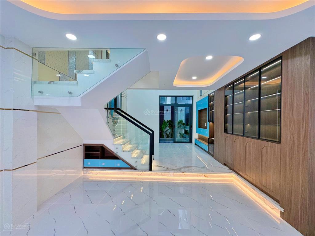 Nhà phố xây mới  cuối đ. tân kỳ tân quý  đường trước nhà 12m  đồng bộ, cao tầng (điện, nước âm)