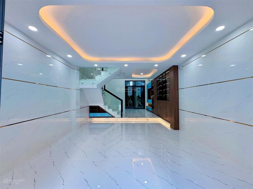 Nhà phố xây mới  cuối đ. tân kỳ tân quý  đường trước nhà 12m  đồng bộ, cao tầng (điện, nước âm)