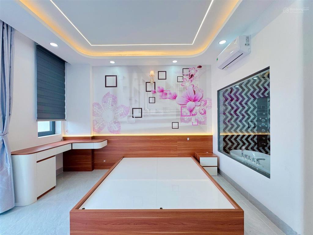 Đáng sống  kdc đông bộ  đường trước nhà 20m thông  1 lửng 4 lầu (6pn, 7nvs)  hương lộ 2 nối dài