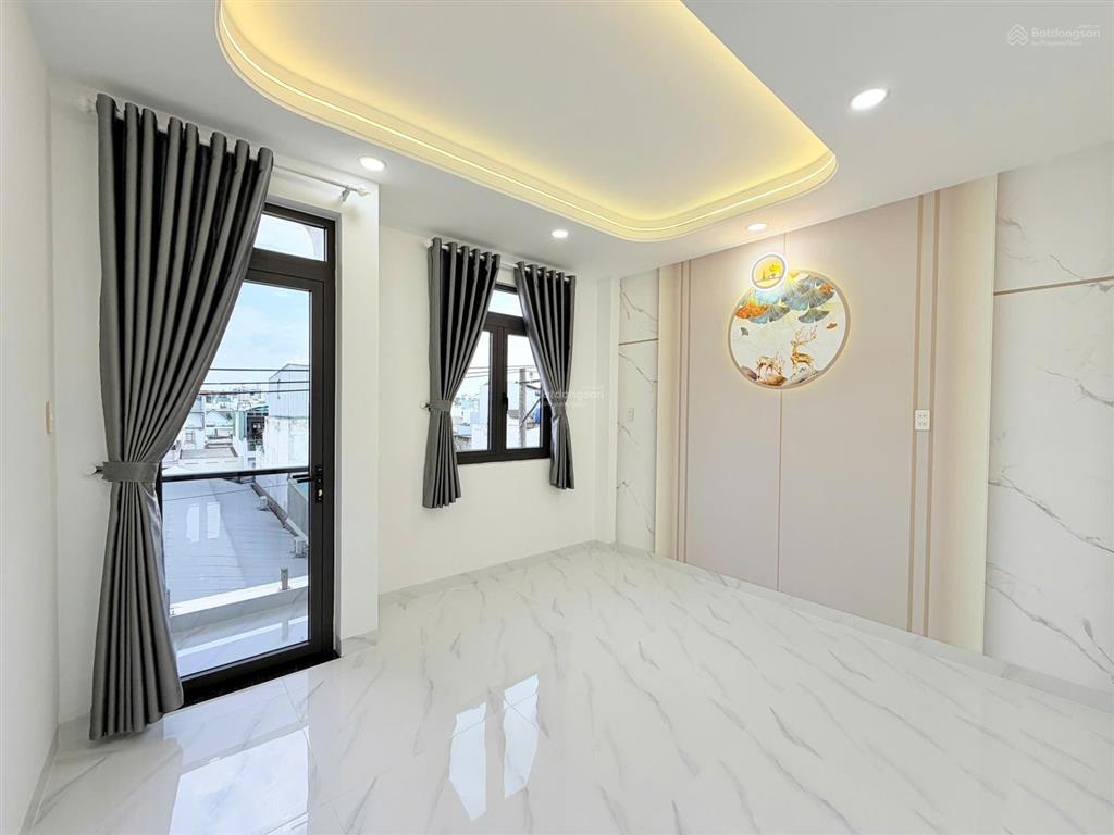 Nhà xây mới đường hương lộ 2 giáp ngã tư bốn xã (đoạn 2 chiều)  đường trước nhà 7m thông  56m2