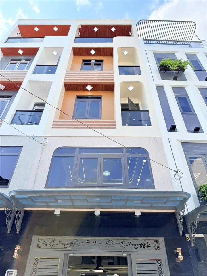 Nhà xây mới đường hương lộ 2 giáp ngã tư bốn xã (đoạn 2 chiều)  đường trước nhà 7m thông  56m2