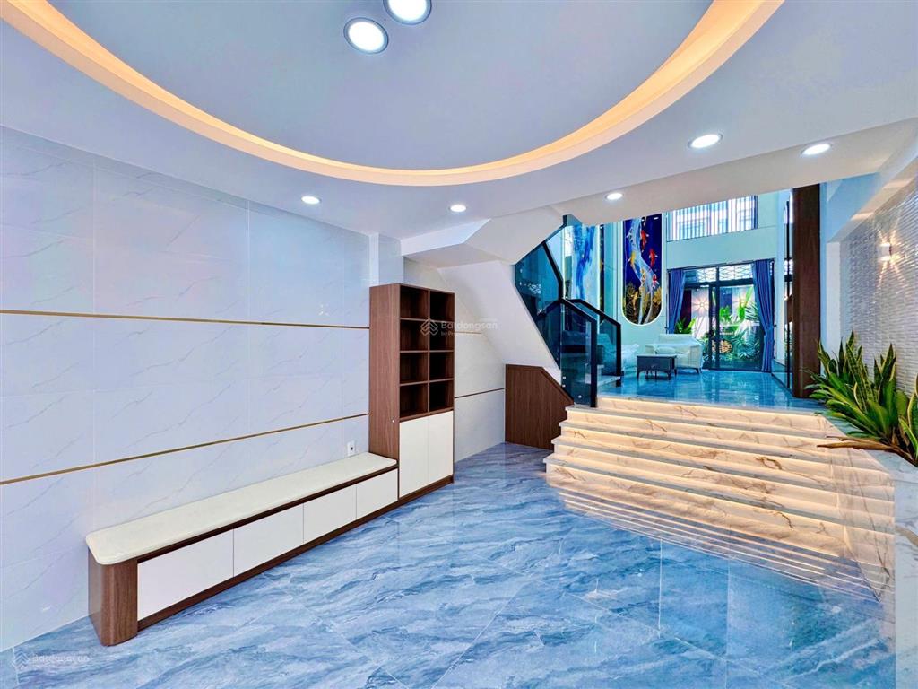 Nhà phố có ô chờ thang máy, giáp trục đường tân kỳ tân quý, 4m x 18m (4pn), đường nhựa 8m thông