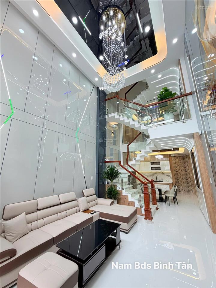 Nhà bán giáp tân phú, quận 6  vị trí đường đình nghi xuân  full nội thất chỉ cần xách vali vào ở
