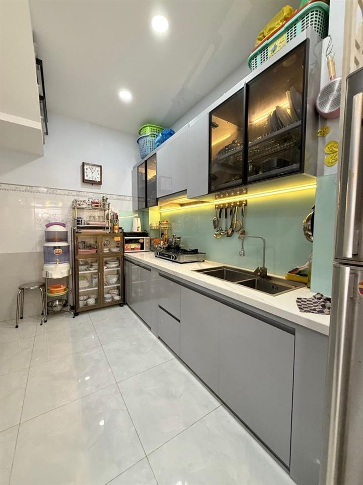 [D2884] Bán nhà đẹp Đ. Số 2 An Hội Đông, cạnh chợ Xóm Mới, 4.x tỷ